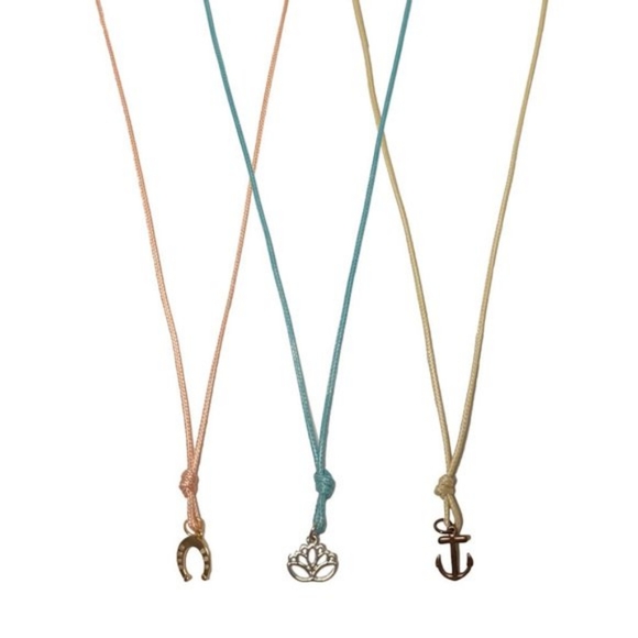 Gemme Simone 2-in-1 Necklace & Bracelet Set of 3 NIB - Picture 3 of 4